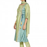 Women's Rayon Kurta, Trouser & Duppata